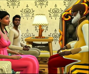 Indian wife shared with dad..